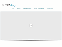 Tablet Screenshot of metiri.com